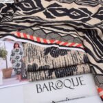 3 piece unstitched  Karandi women's dress