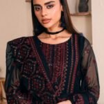 3 piece unstitched  Formal wear women's  outfit