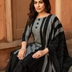 3 piece unstitched susi winter dress for women's, girls