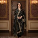 ORGANZA COPPER ZARI EMBROIDERED 3mm unstitced 3pcs