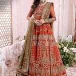 3 piece unstitched chiffon Embroided party wear outfits