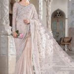 Net wedding wear Net saree