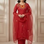 ORGANZA 2pc✓* unstitched dress