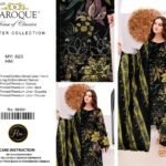 QALAMKAHAR VOLUME Unstitched LINEN 3PC