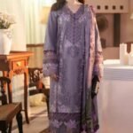 ZARA SHAHJAHAN 3PC unstitched  PREMIUM QUALITY DHANAK