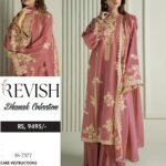 3 piece unstitched Dhanak dress