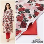 2 piece unstitched original Bonanza beautiful dresses