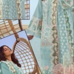 3 piece chickenkari premium lawn outfit 3 colors