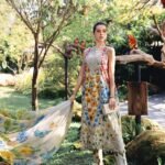 3 piece unstitched luxury summer outfit