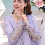 3 piece unstitched Heavy embroidery luxury Lawn outfit